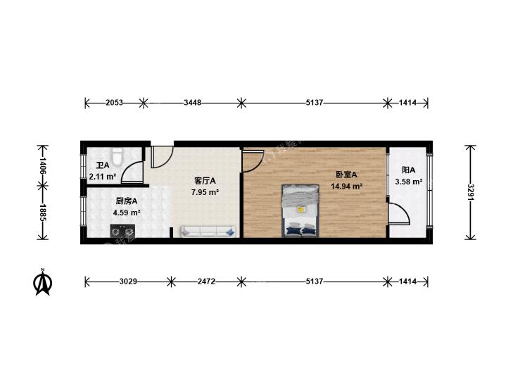 整租·三里屯南路
