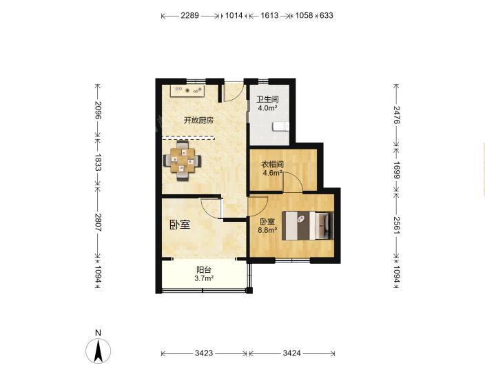 整租·大华二街坊