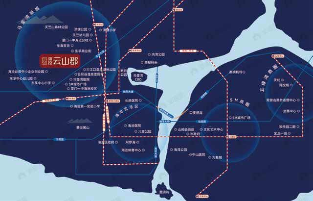 海投云山郡效果图