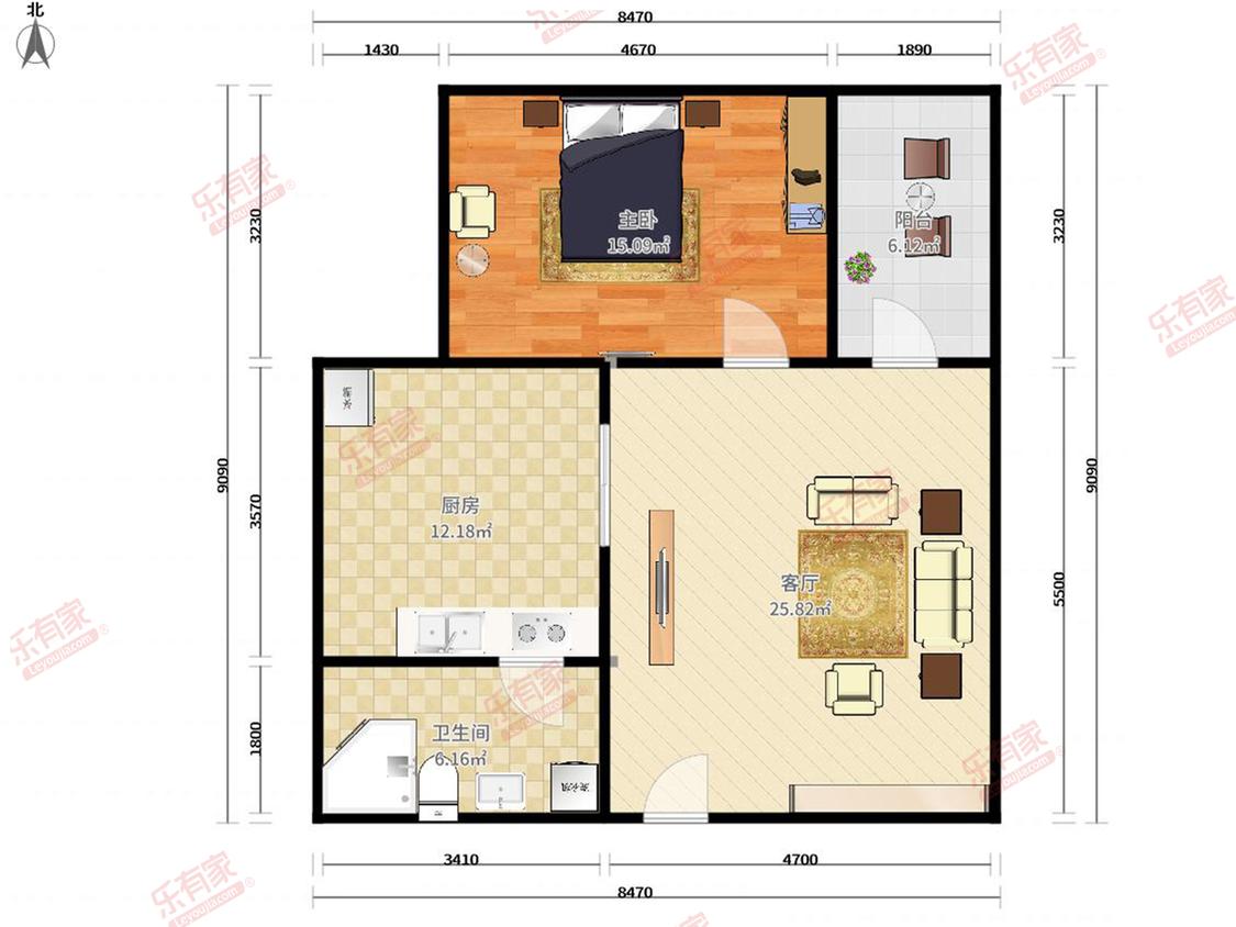 整租·一克拉公寓