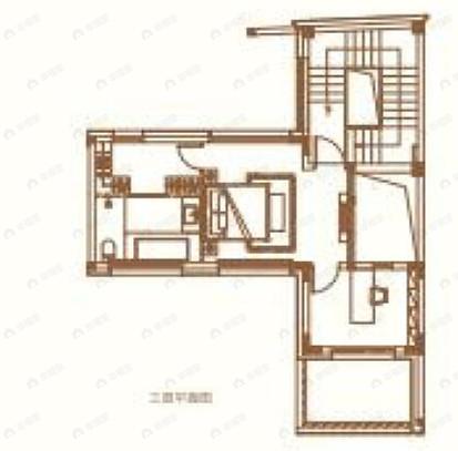 融信海月江潮4室2厅4卫户型图