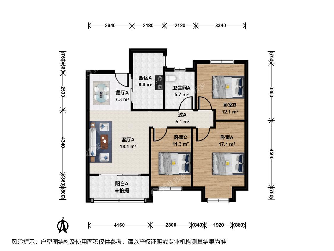 整租·天地源拾锦香都