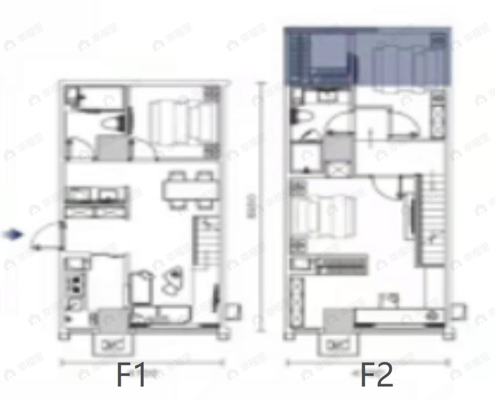 文景尚品3室2厅2卫户型图