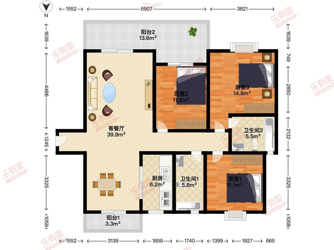 整租·宇宏健康花城