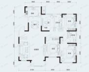 4室2厅2卫建面169平户型图