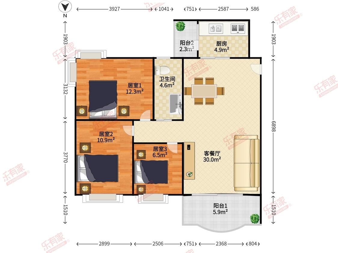 整租·富通天骏