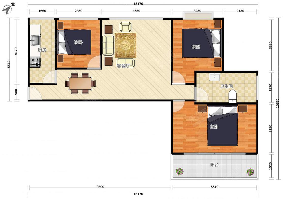 整租·碧海富通城(五期)