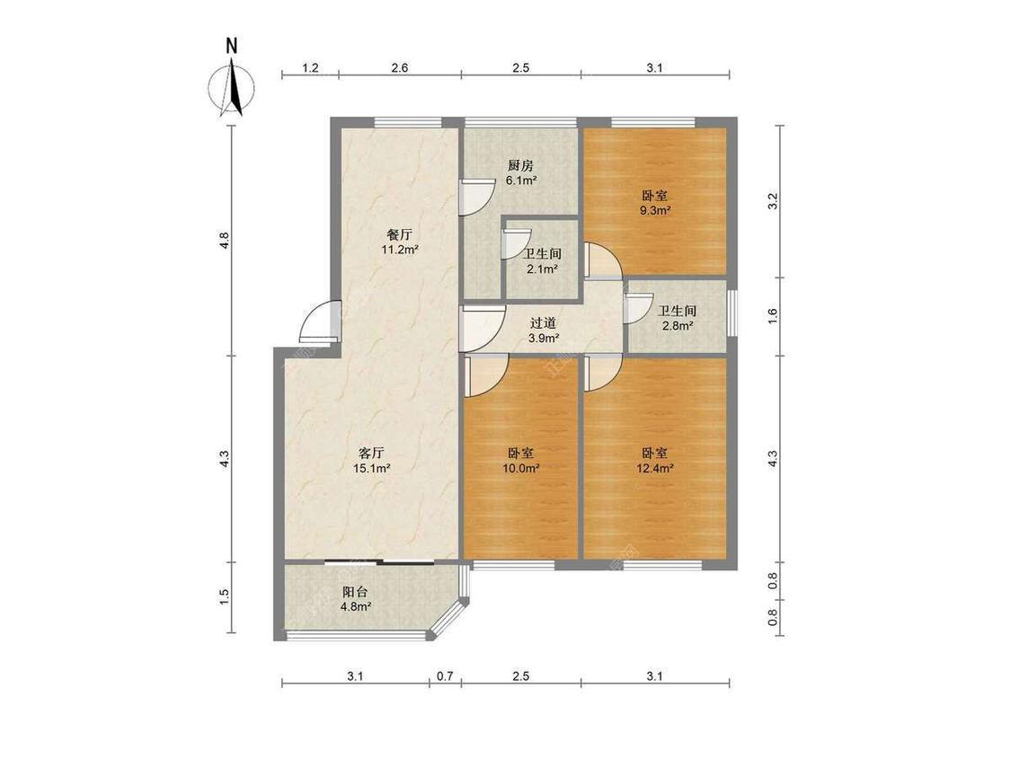 整租·翠华新村(南区)