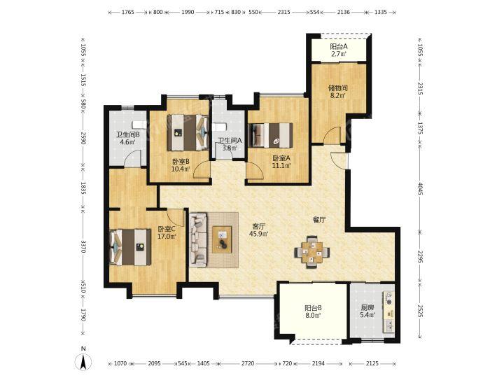 整租·万科府前一号