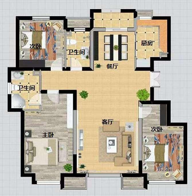 整租·华芝御景城