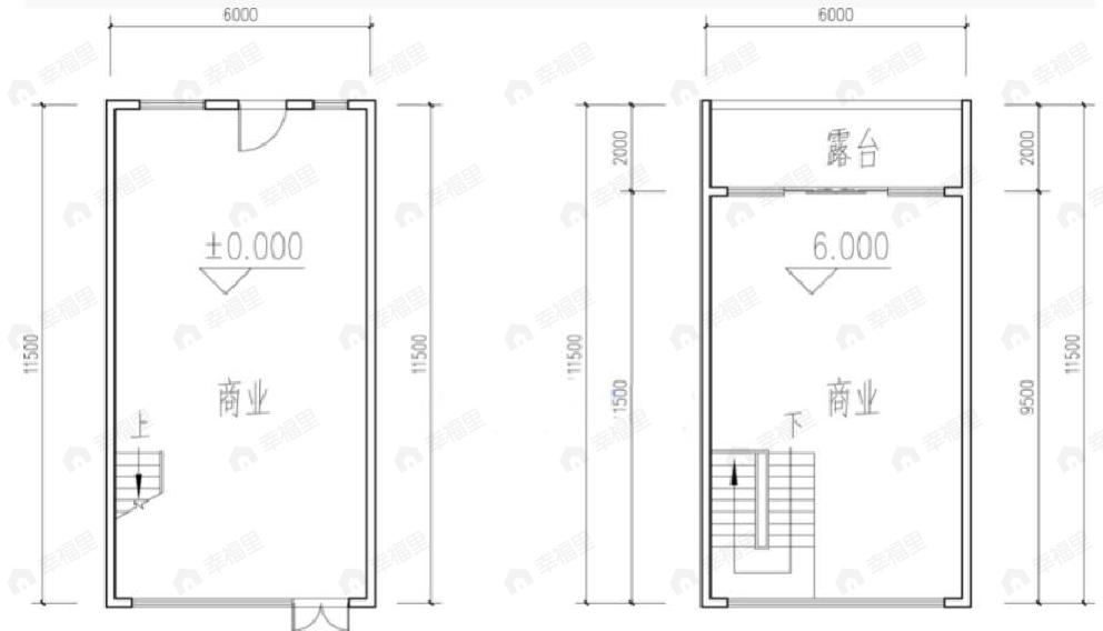 曲水憩园1室1厅1卫户型图