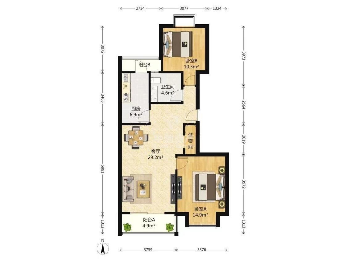 整租·津盘凤凰都