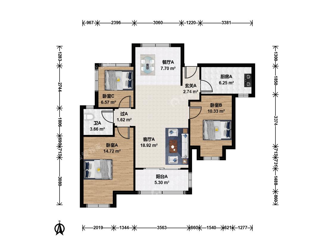 整租·弘阳燕江府