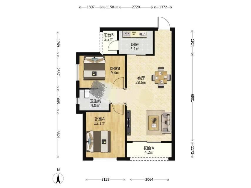 整租·圣景龙湾