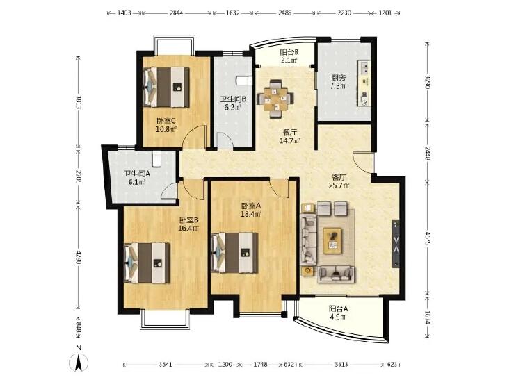 整租·和亭佳苑