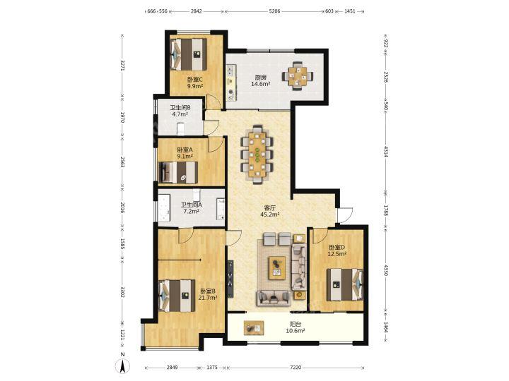 整租·太原万科翡翠公园