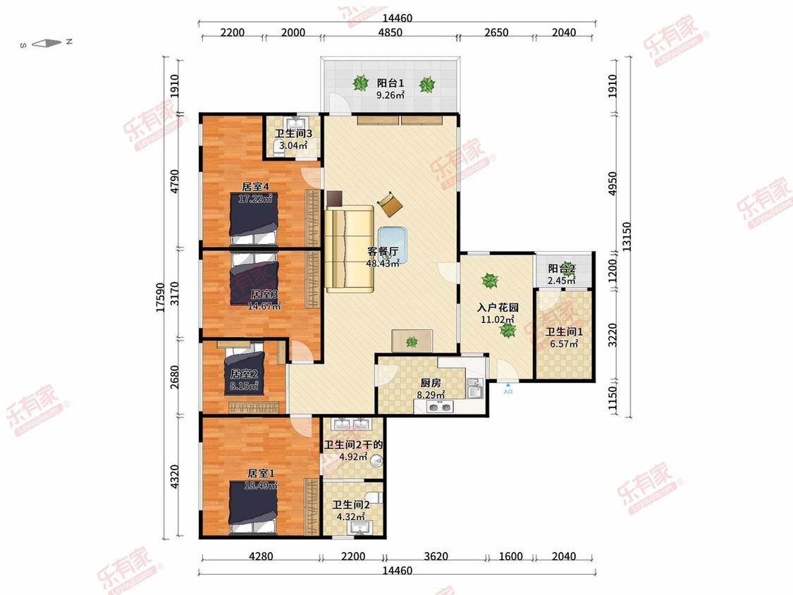 整租·中信星光名庭