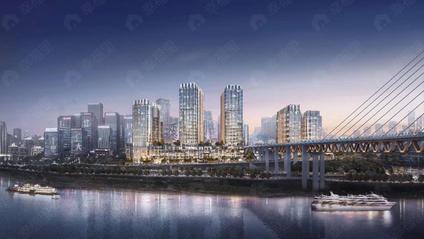 重庆世茂城市之门两江新区 江北嘴/建面61平-77平