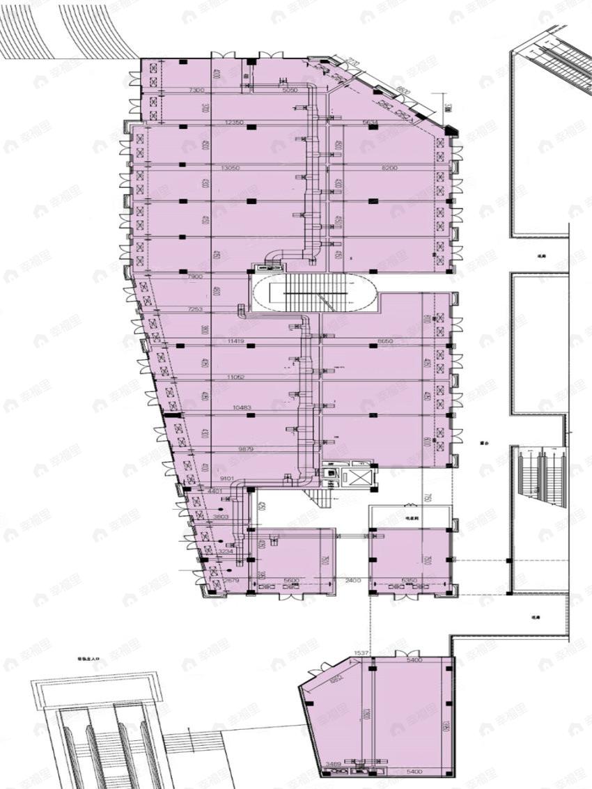 1室1厅建面48平户型图