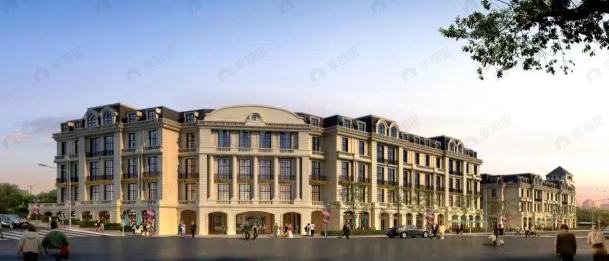 义乌欧洲风情商业街效果图