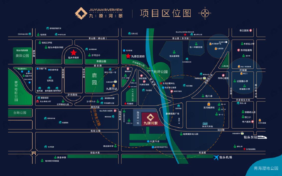 九原河景效果图