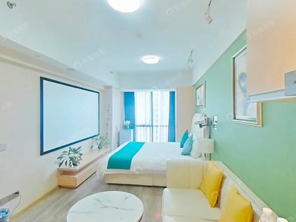 雨花台南站整租 绿地云尚公馆1室1厅/43平/中楼层