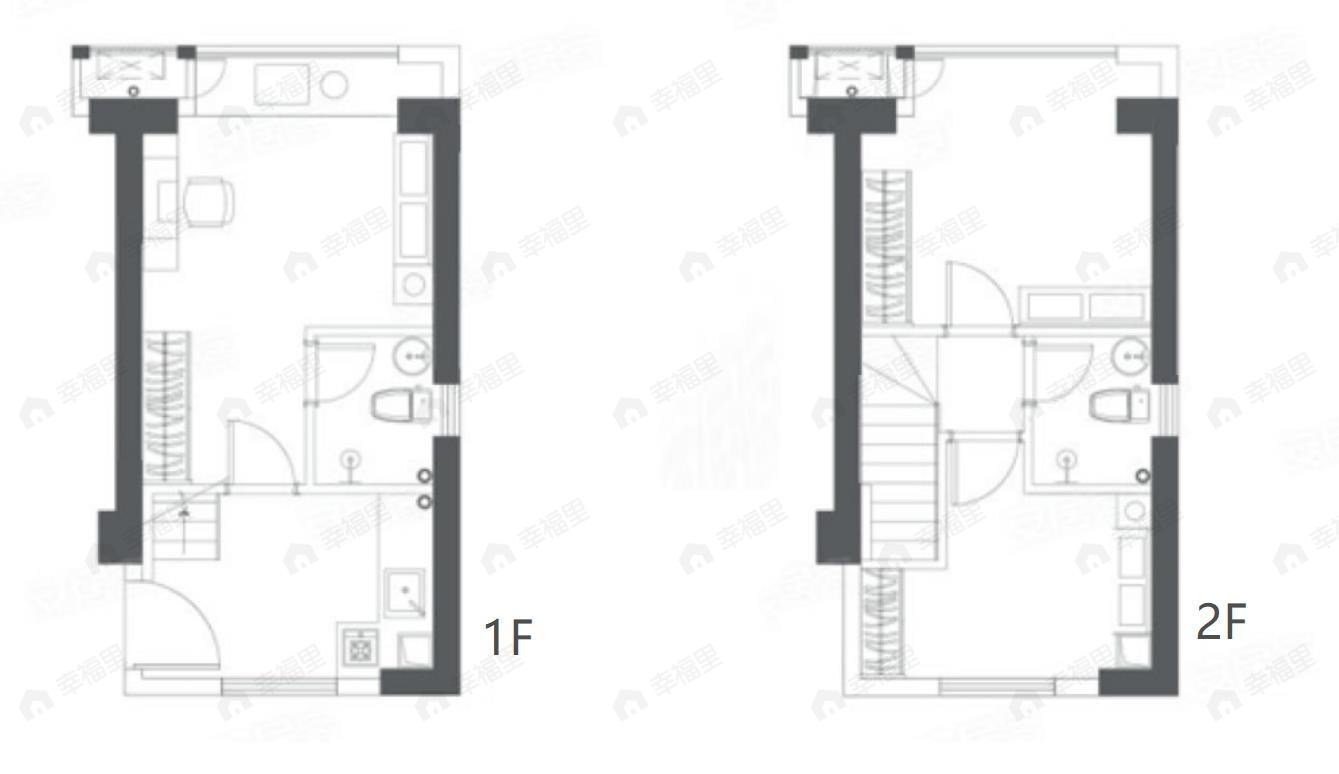 正祥学林丰茂3室1厅2卫户型图