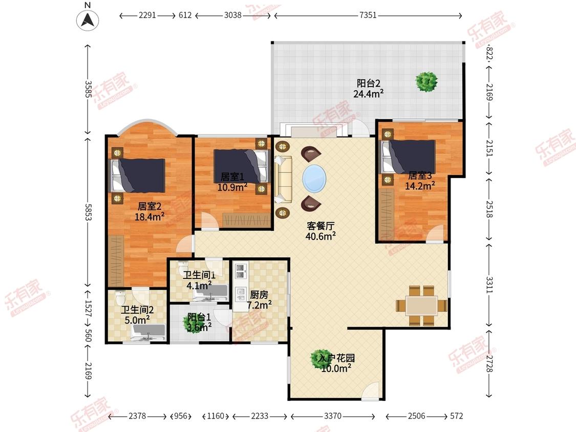整租·佳兆业可园(六期)