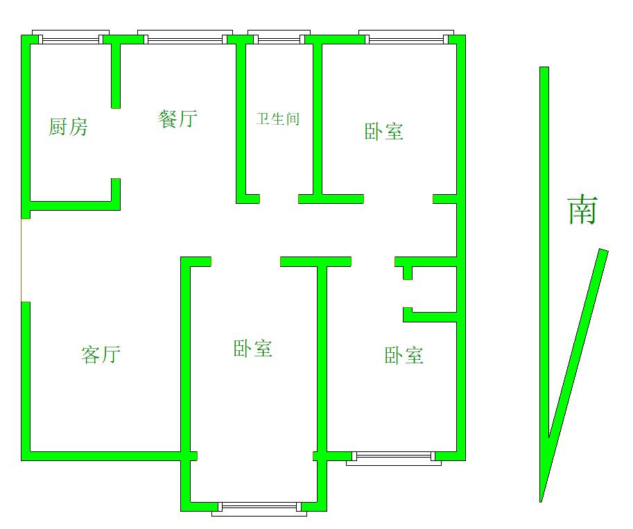 整租·上阳花园(西工)