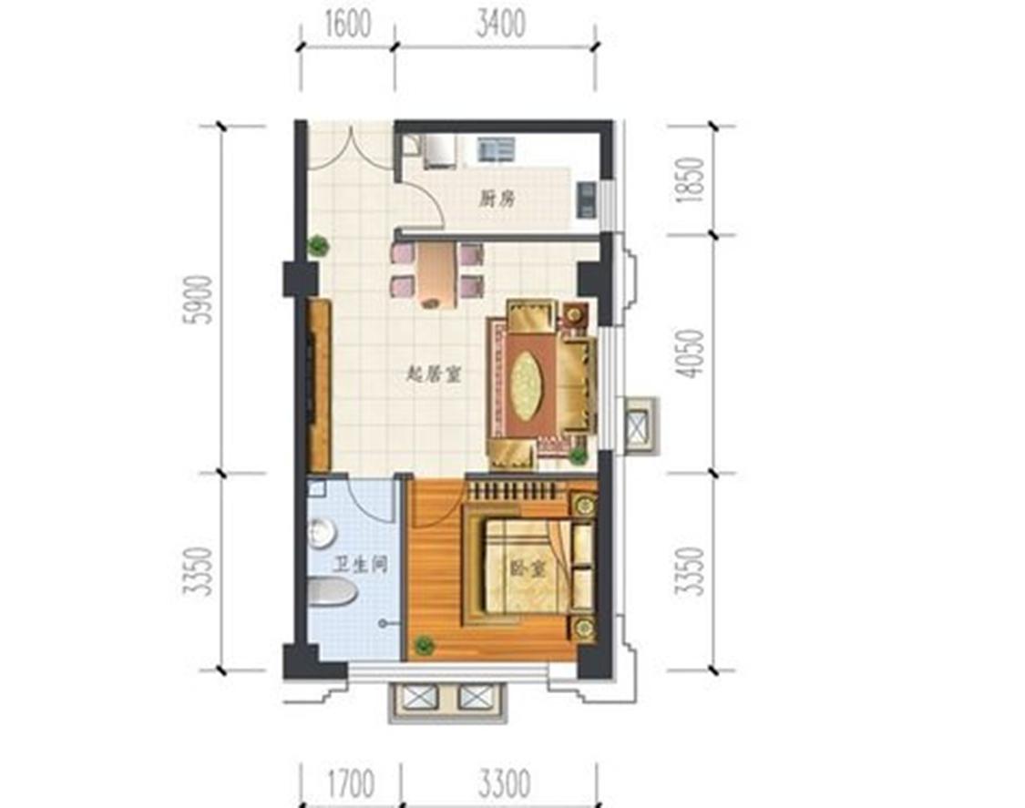 整租·上上城理想新城（商住楼）