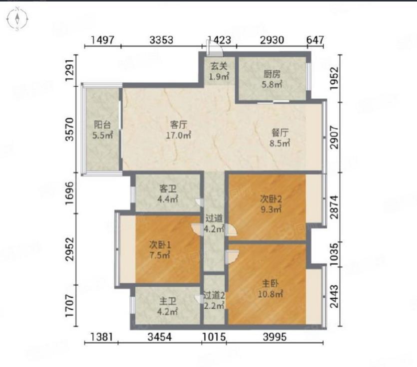 整租·美的峯境