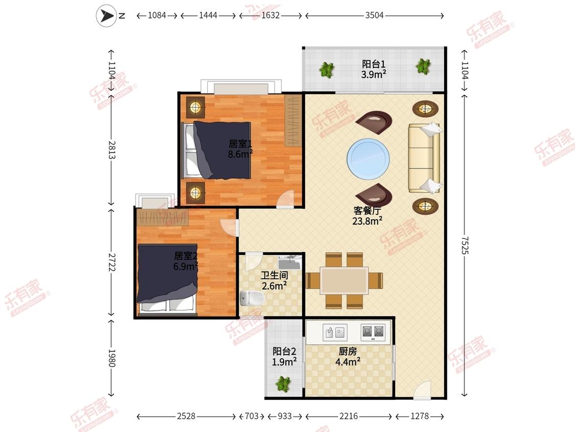 整租·嘉宝田花园