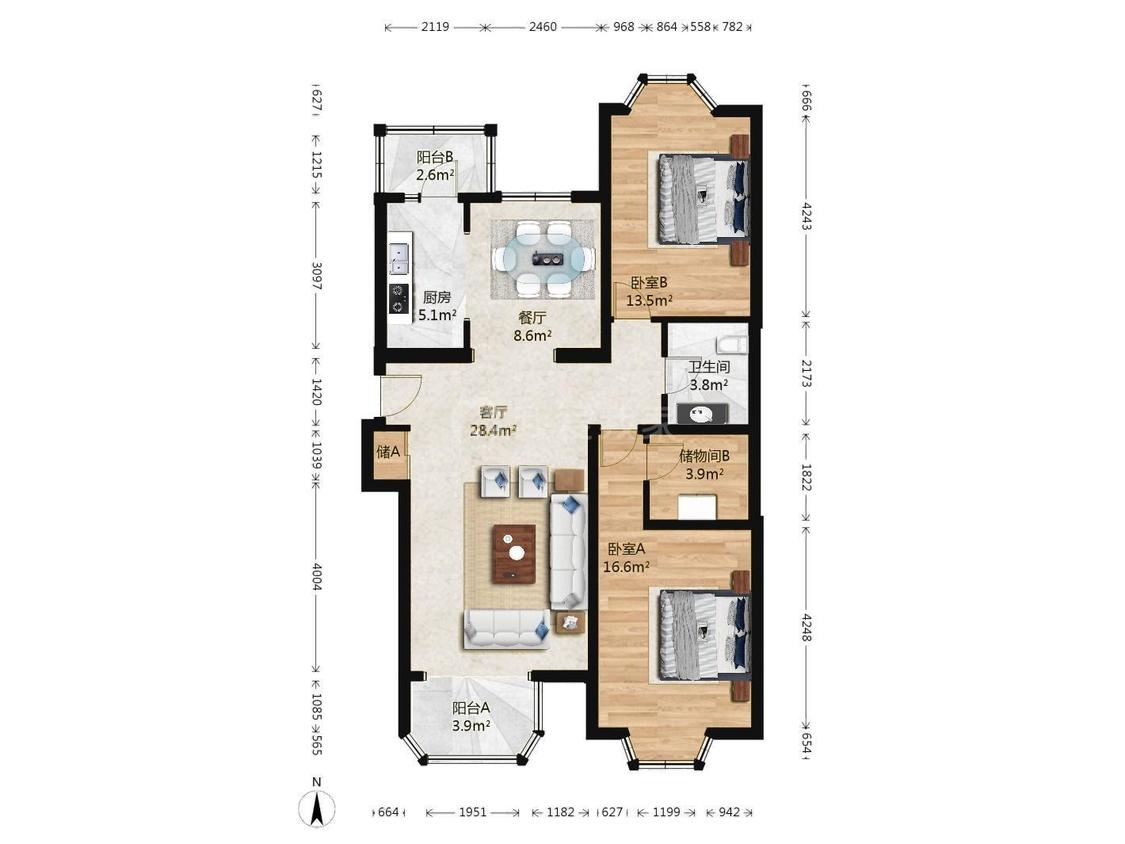 整租·城南嘉园(益明园)
