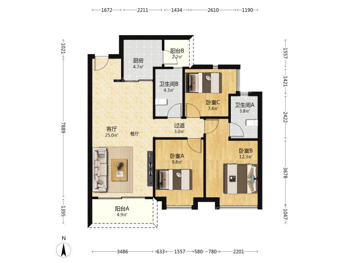 整租·保利花海湾