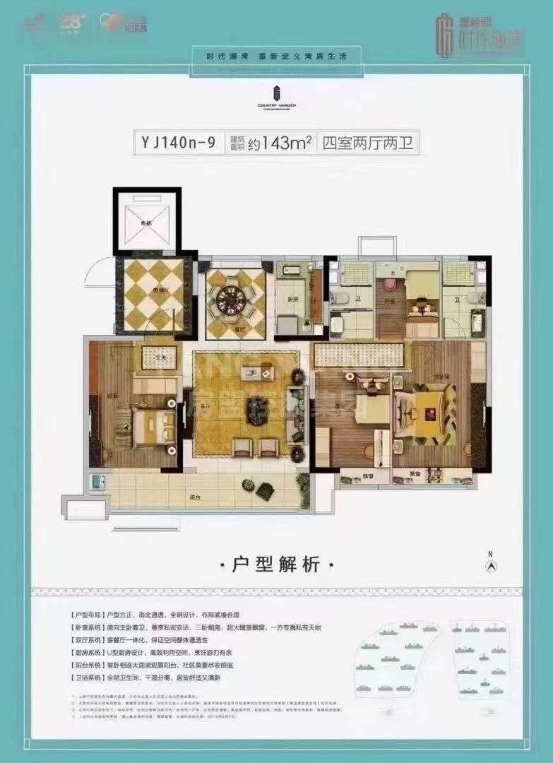 整租·碧桂园(时代澜湾）