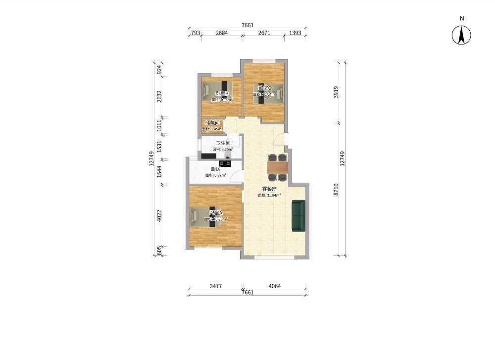 整租·保利天禧(三期海纳)