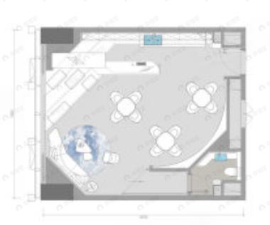 荣民玖号1室1厅1卫户型图