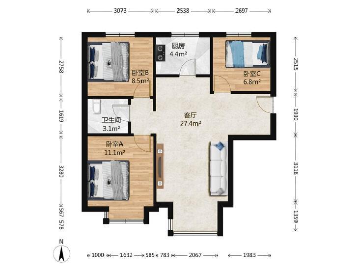 整租·馨然嘉园(二区)