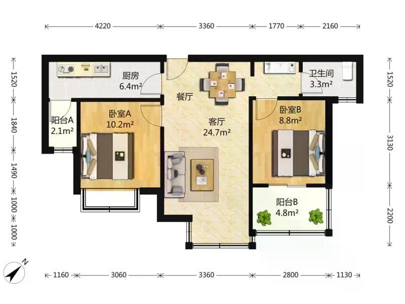 整租·金地格林世界(森林公馆东区)