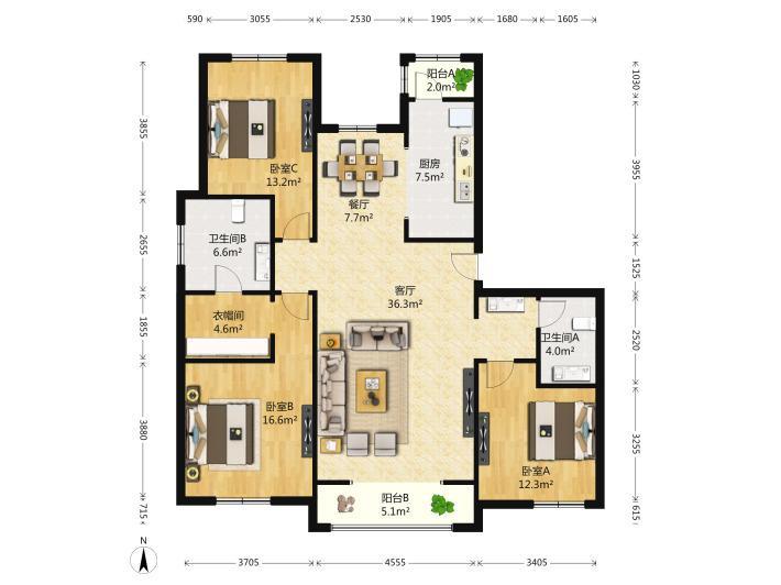 合租·星洲花园(北区)