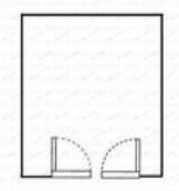 1室1厅建面30平undefined户型图