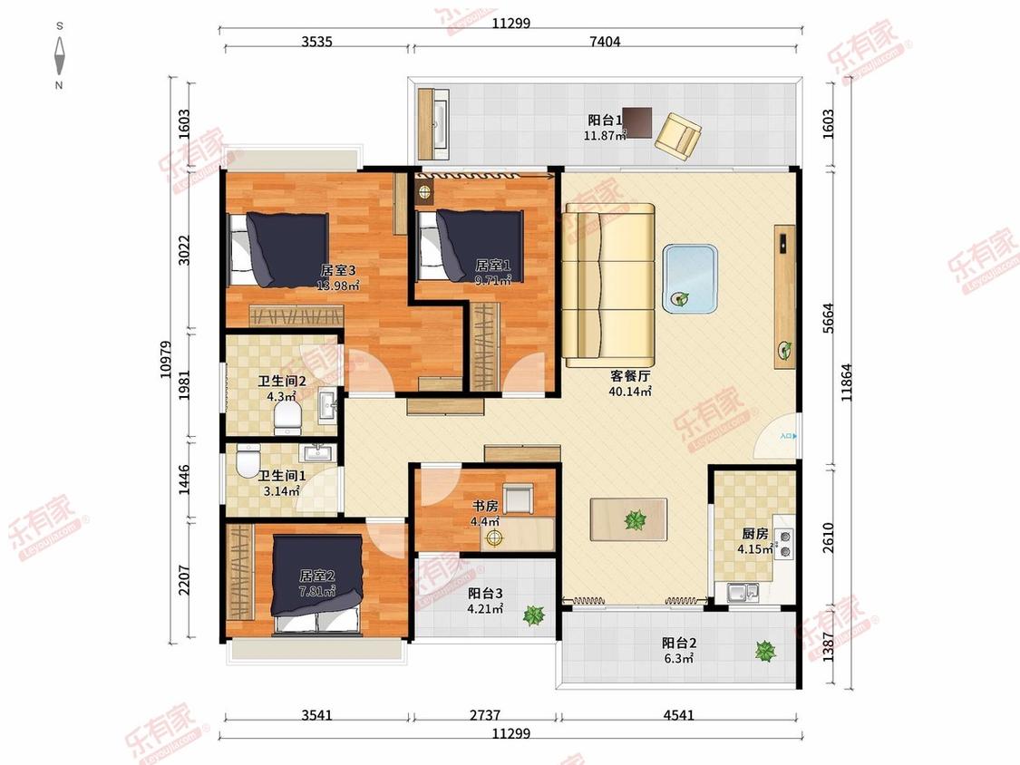 整租·碧桂园滨江壹号