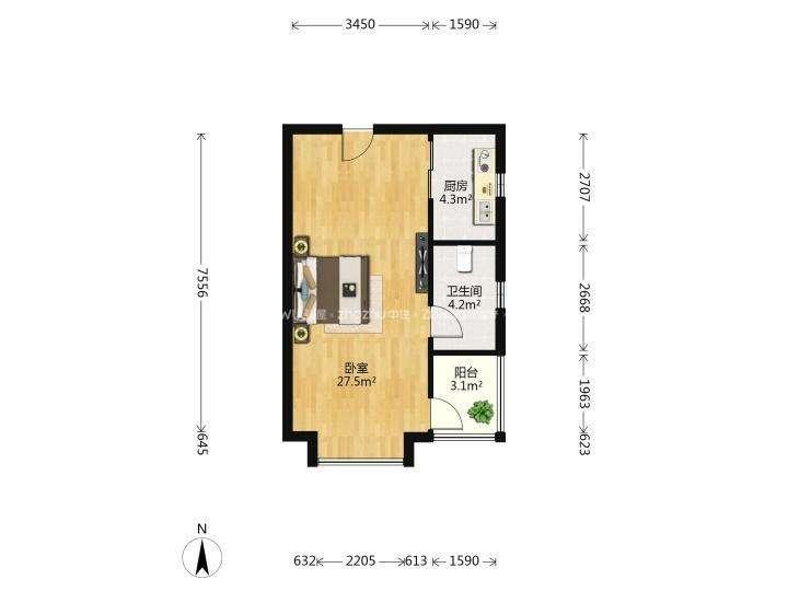 整租·恒大雅苑(西区)