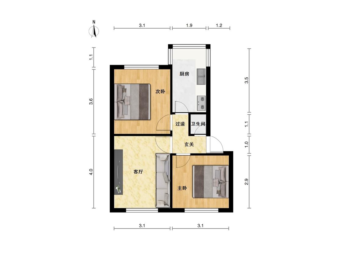 整租·海晏路10号院