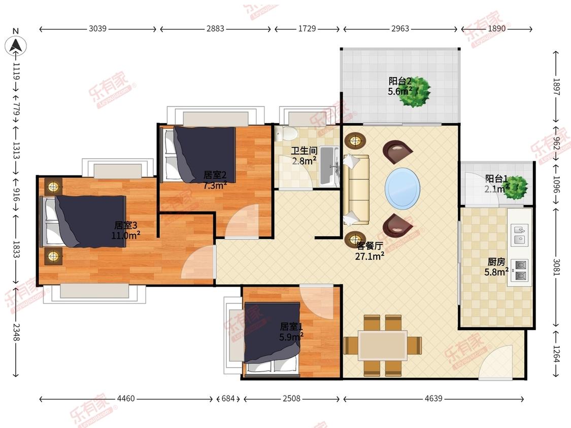 整租·悦峰尚府