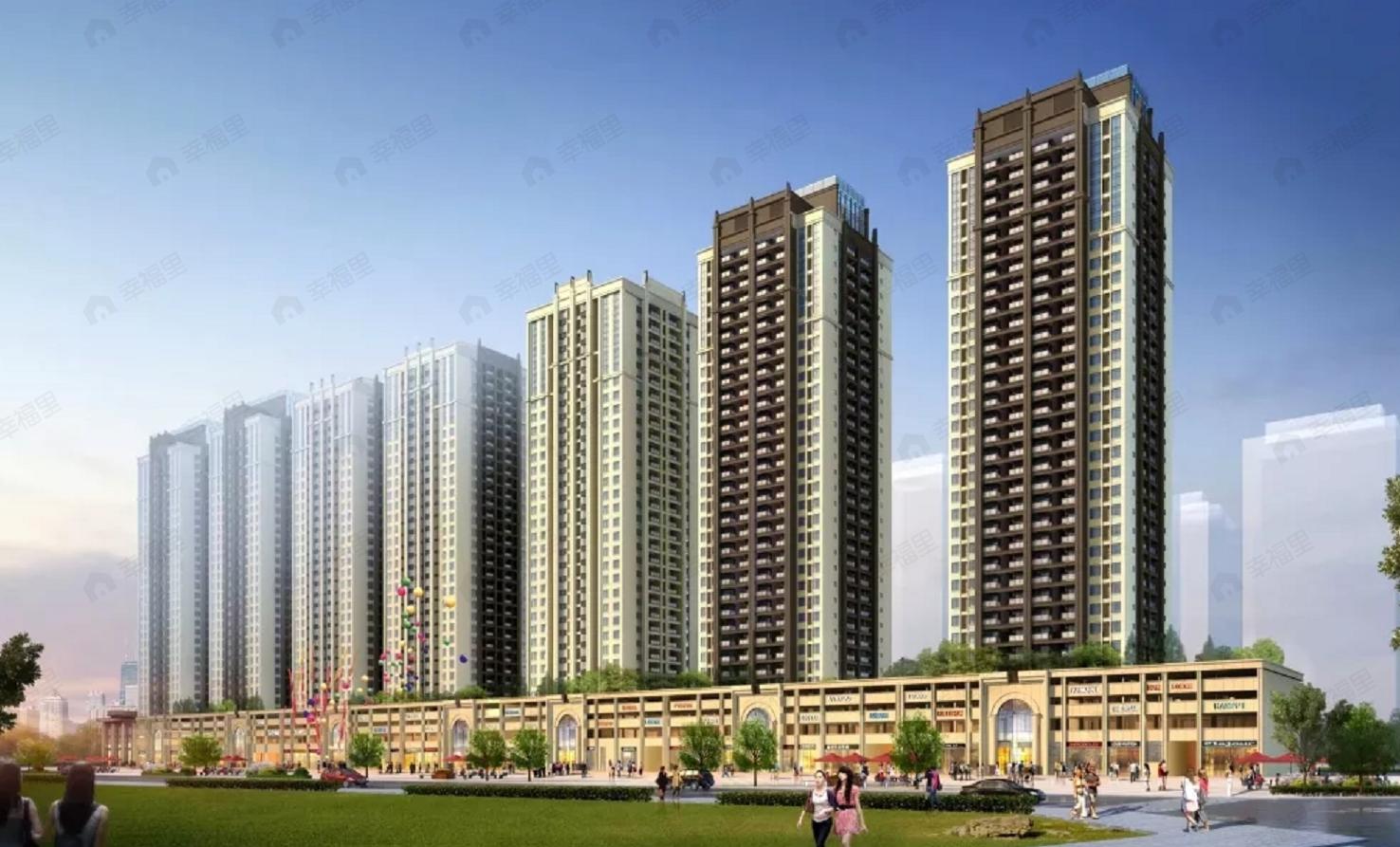 龙腾东麓城效果图