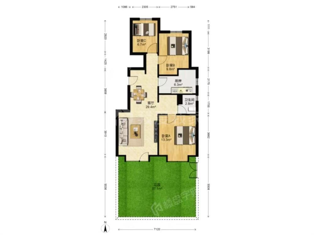 整租·万科四季雅园