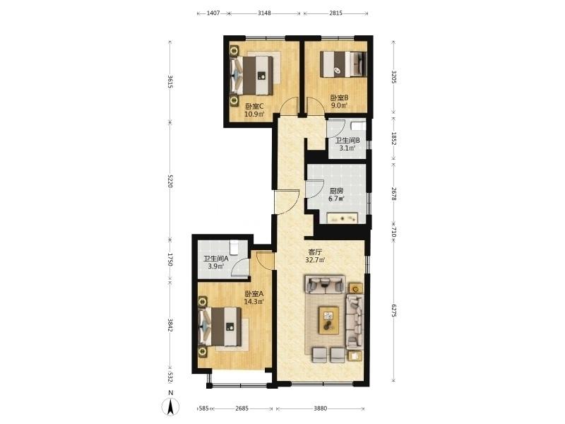 整租·西山甲一号