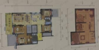 4室2厅2卫建面166平户型图