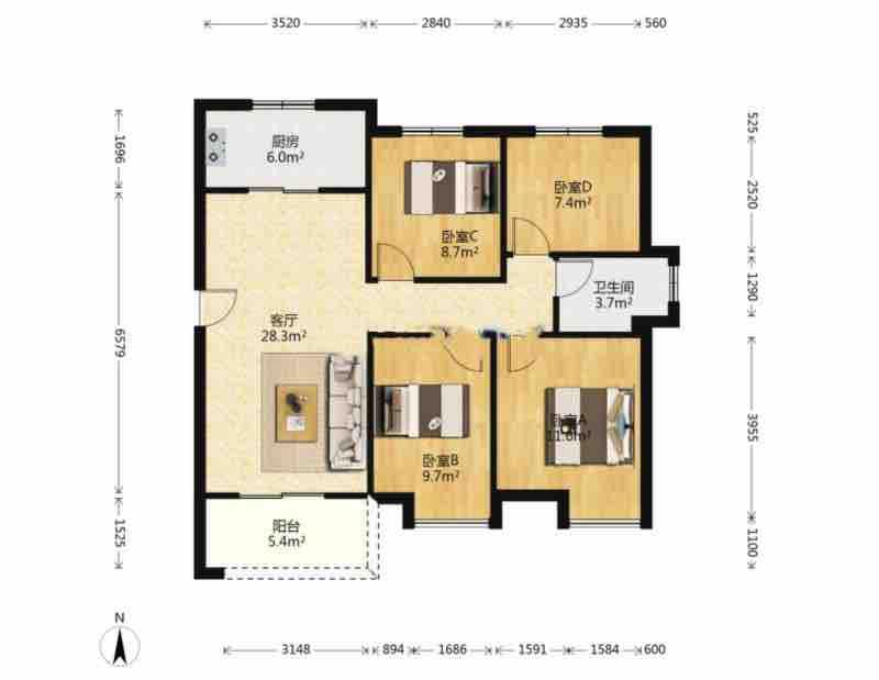 整租·陶冲湖别院